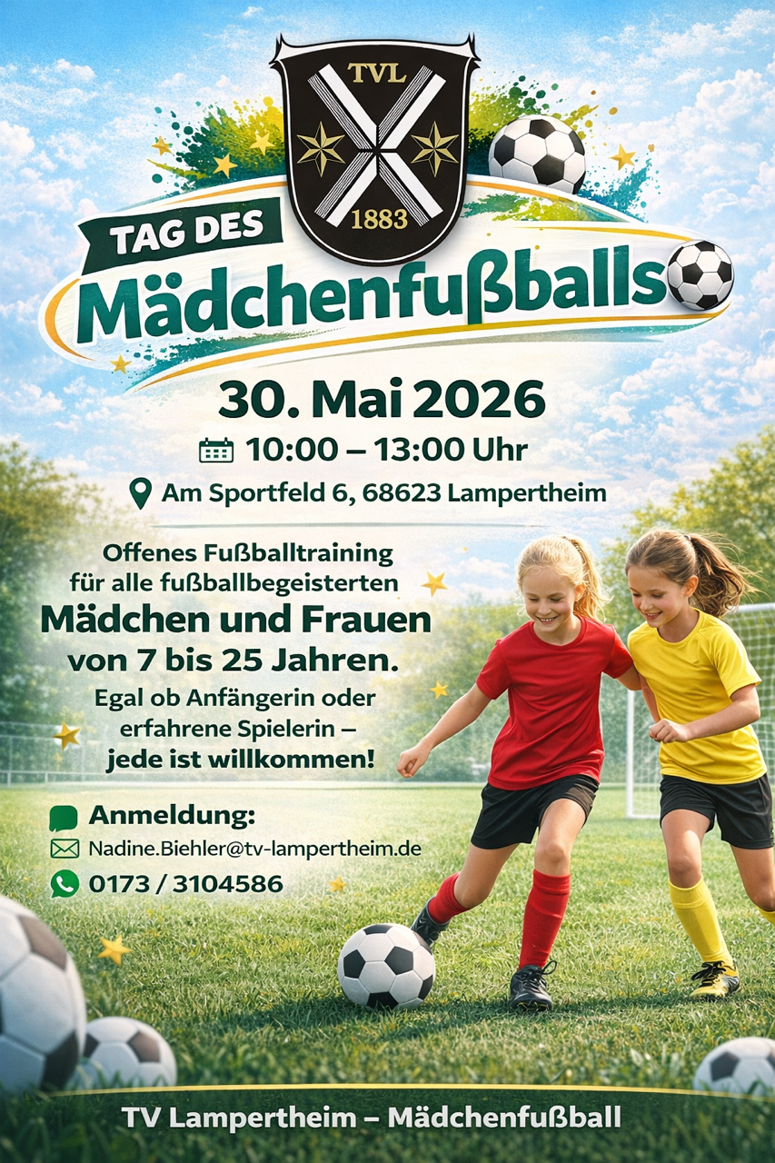 Tag des Mädchenfußballs beim TV Lampertheim