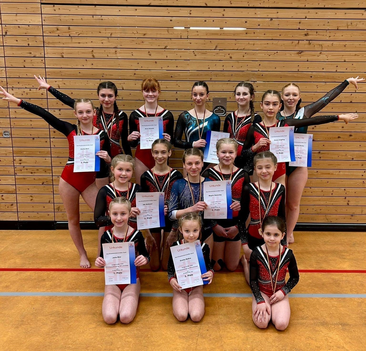 Turnerinnen des TV Lampertheim bei Qualifikations- und Rahmenwettkämpfen in Einhausen erfolgreich