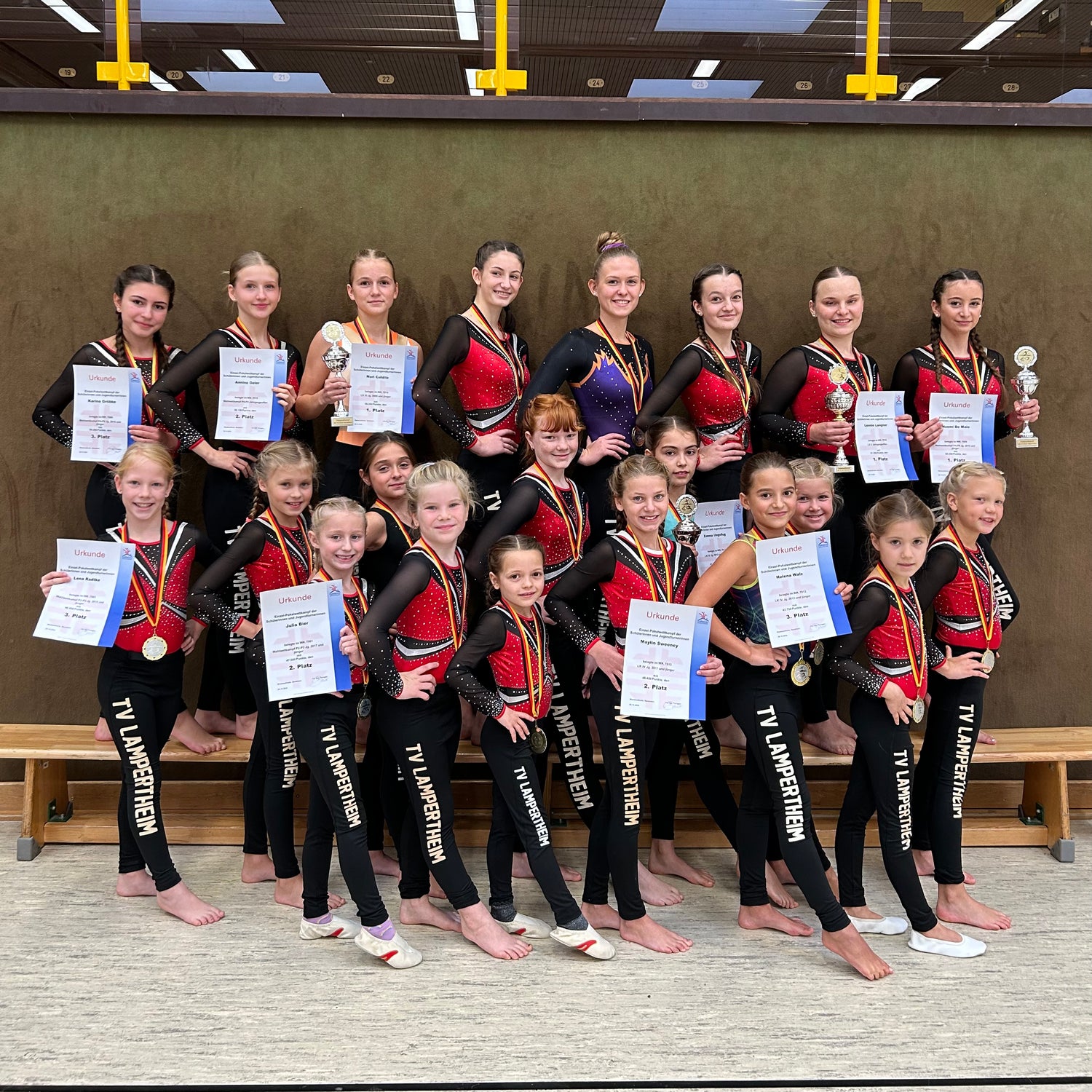 Erfolgreich bei den Pokalmeisterschaften in Bensheim!