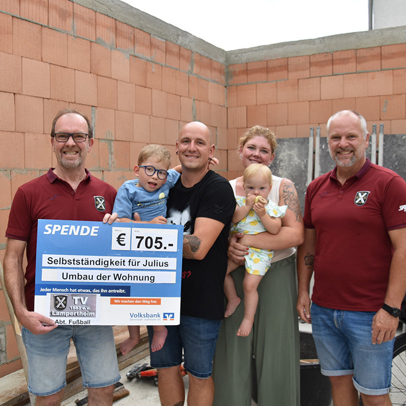 TVL-Fußballer sammelten Spenden für Julius