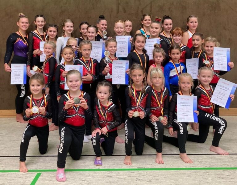 42 Turnerinnen in Bensheim am Start