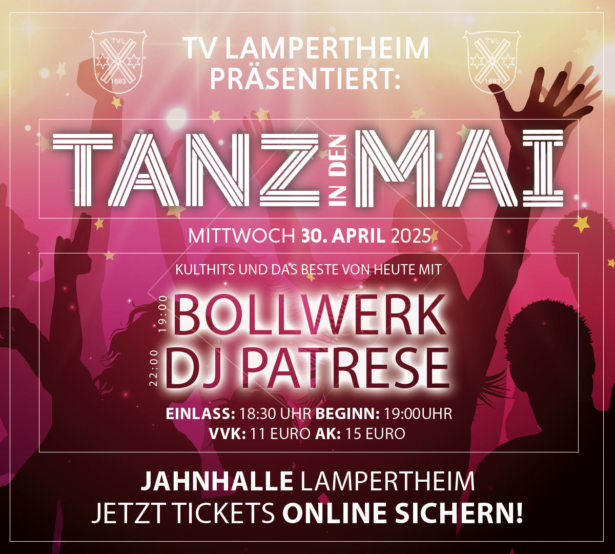 Wir tanzen wieder gemeinsam in den Mai!