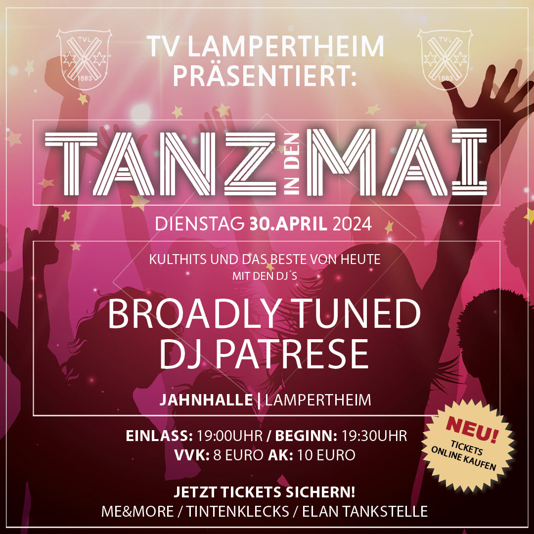 Der TV Lampertheim tanzt in den Mai