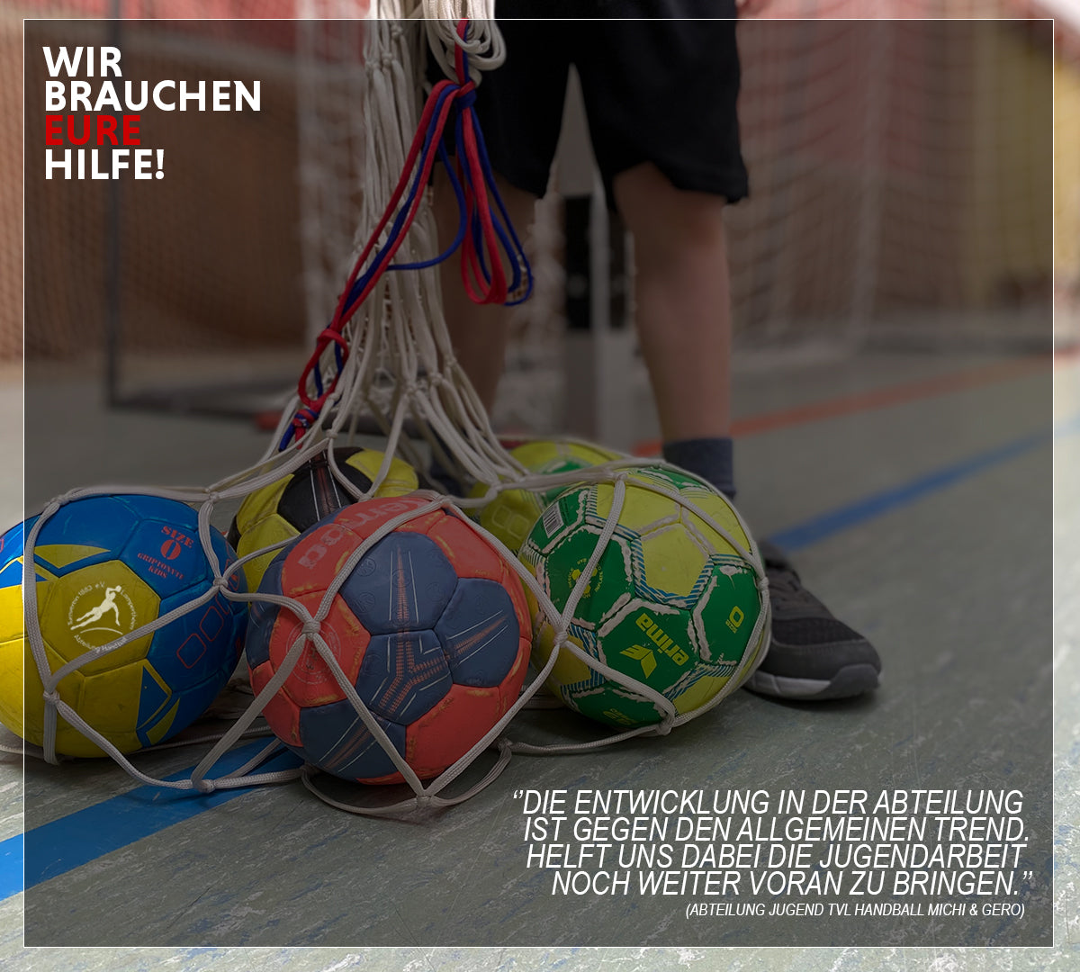 Wir brauchen deine Hilfe!